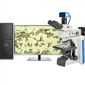 
VM3500M科研级透反射金相显微镜内定位5孔明场编码转换器