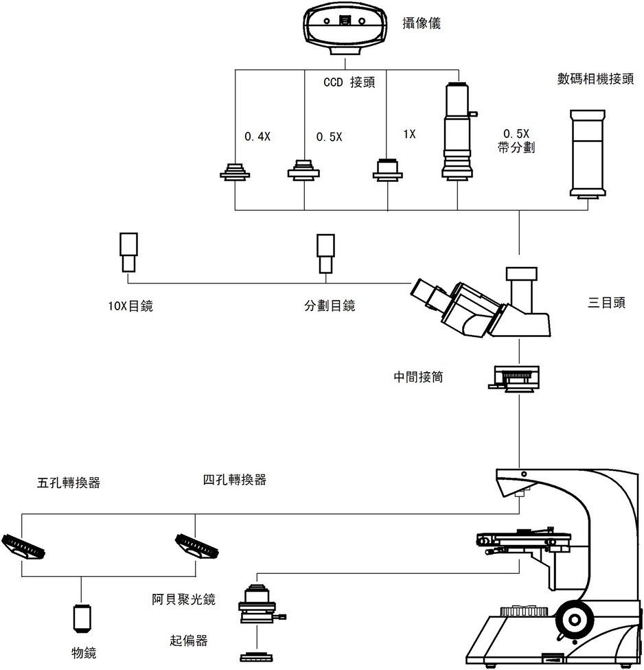 CP-800透射型高档偏光显微镜