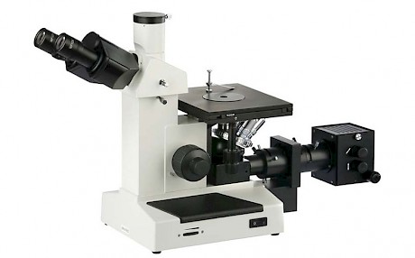 4XCE电脑型三目倒置式金相显微镜